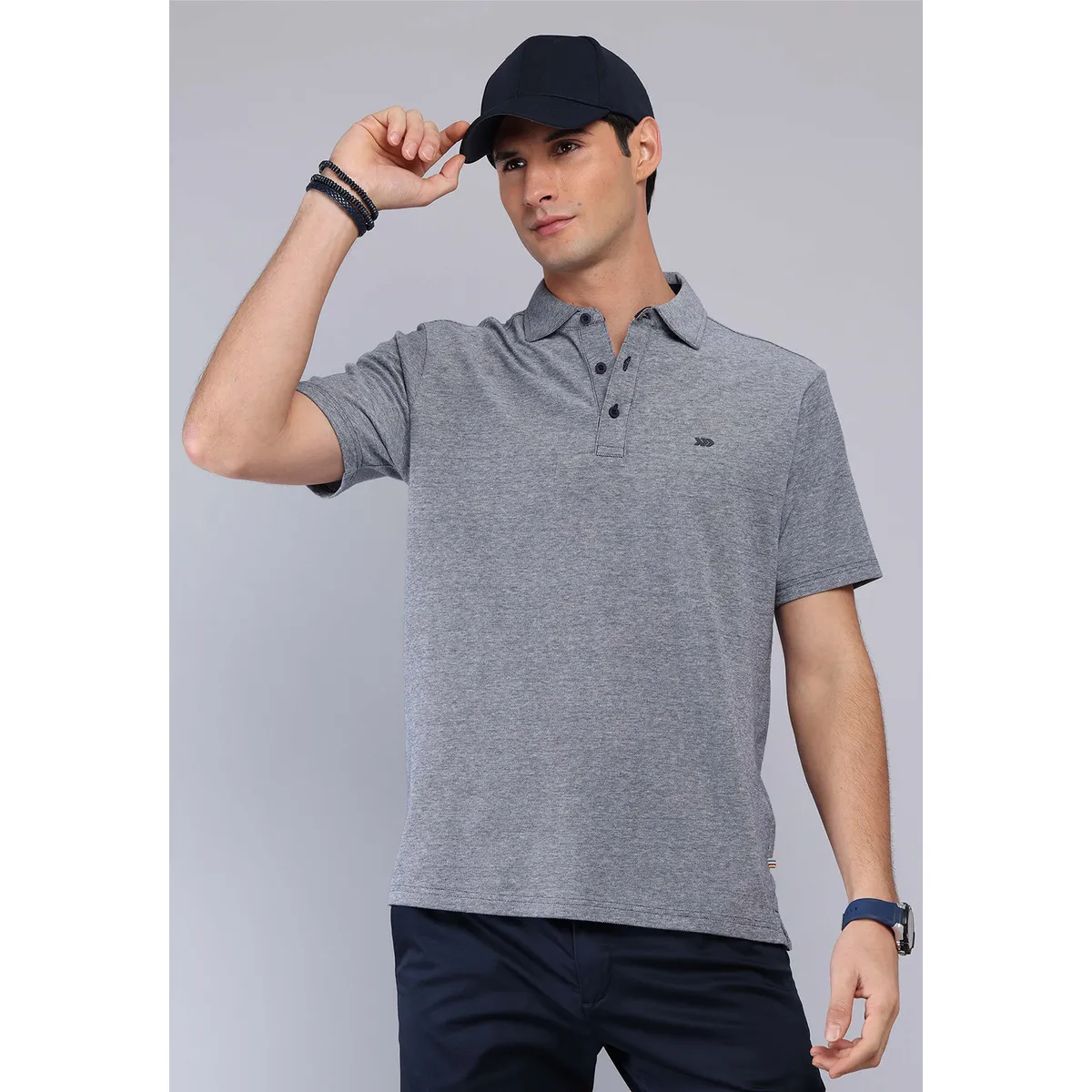 ARROW - Polera Melange Manga Corta Arrow ARROW