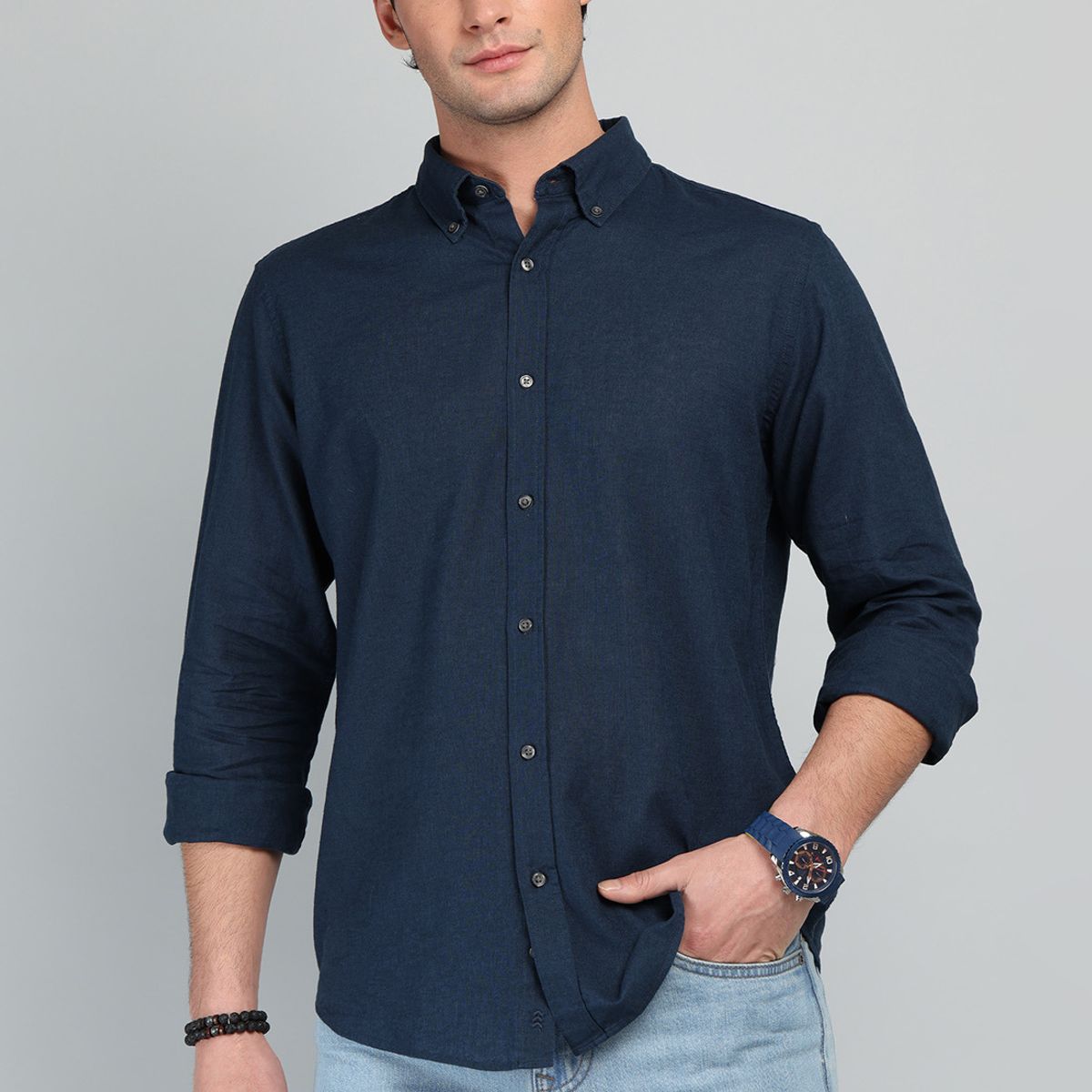 ARROW - Camisa De Lino y Algodón Arrow ARROW