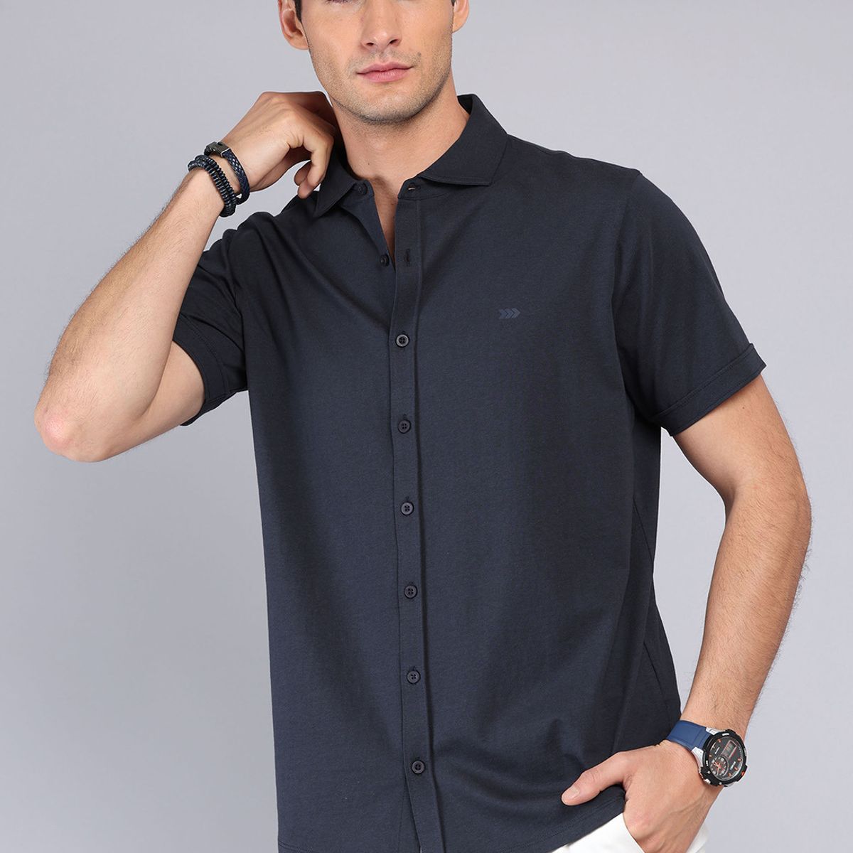 ARROW - Polera Lisa Abotonada Arrow ARROW