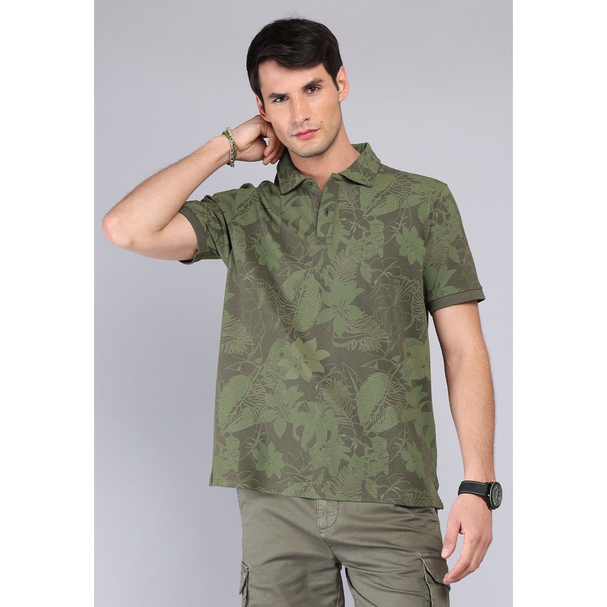 ARROW - Polera Pique Print Arrow ARROW