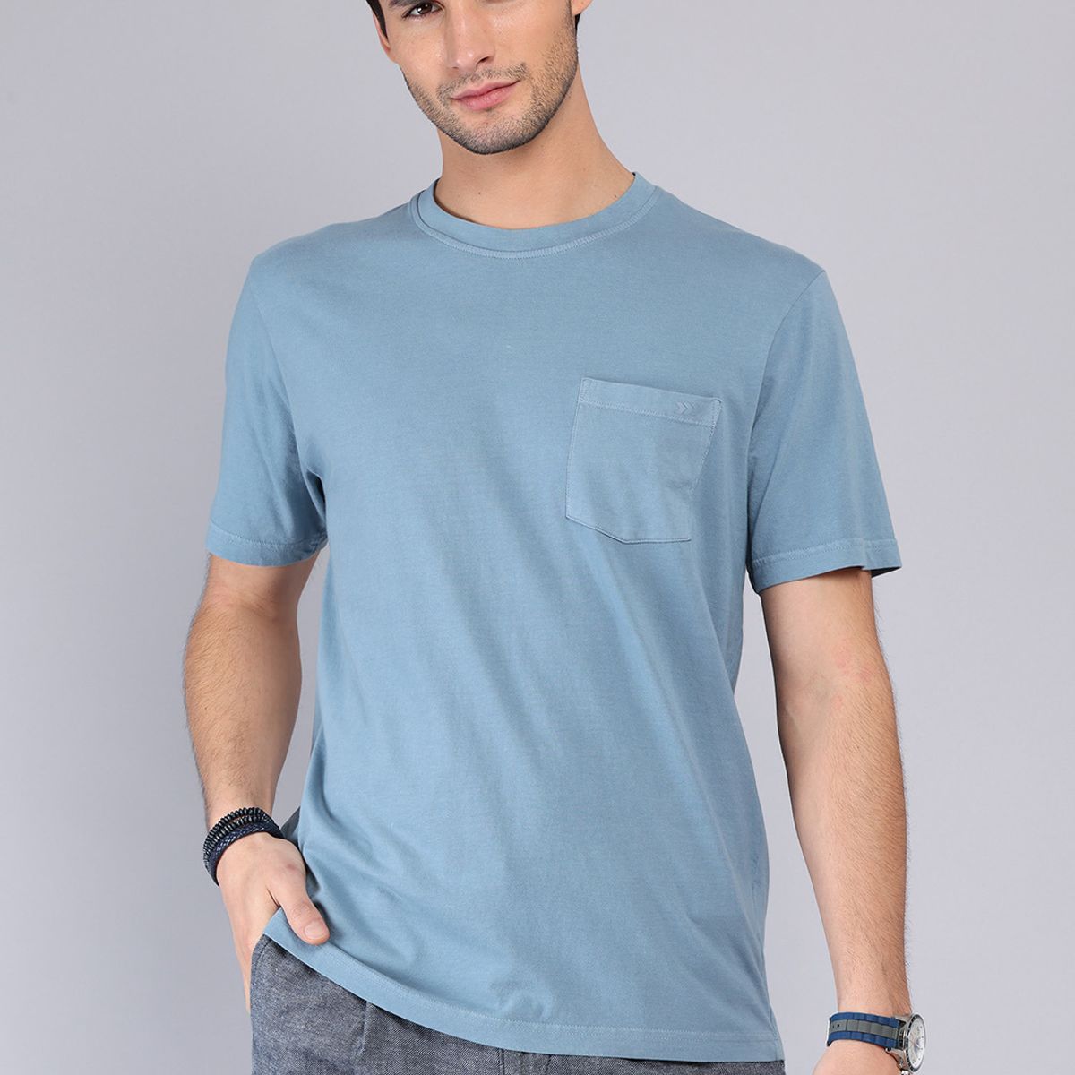 ARROW - Polera Cuello Redondo Stone Wash Arrow ARROW