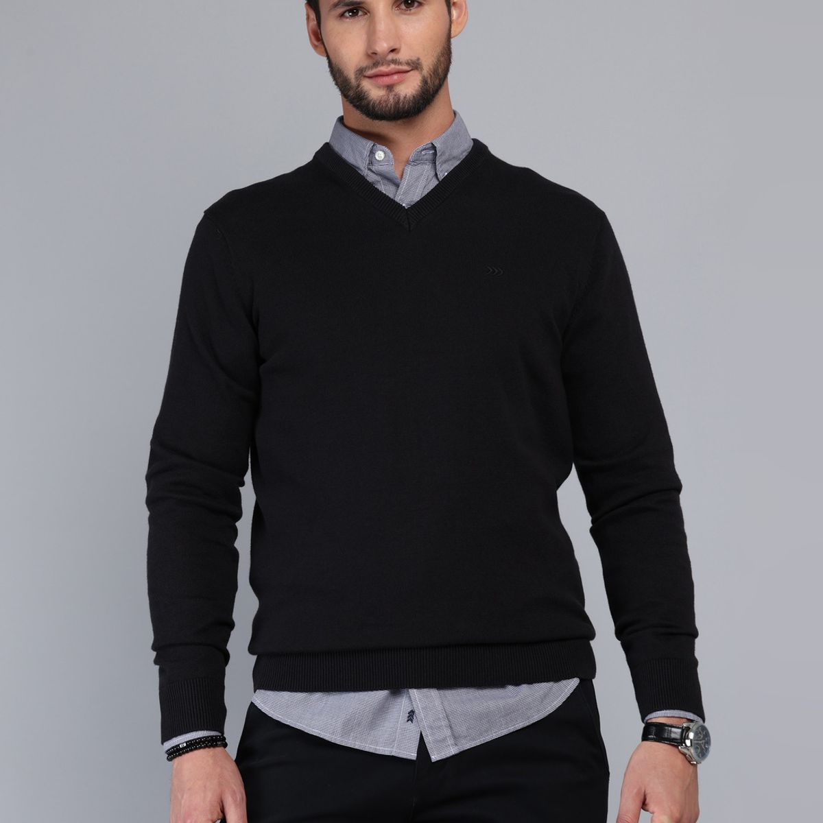 ARROW - Sweater Liso Cuello V Arrow ARROW