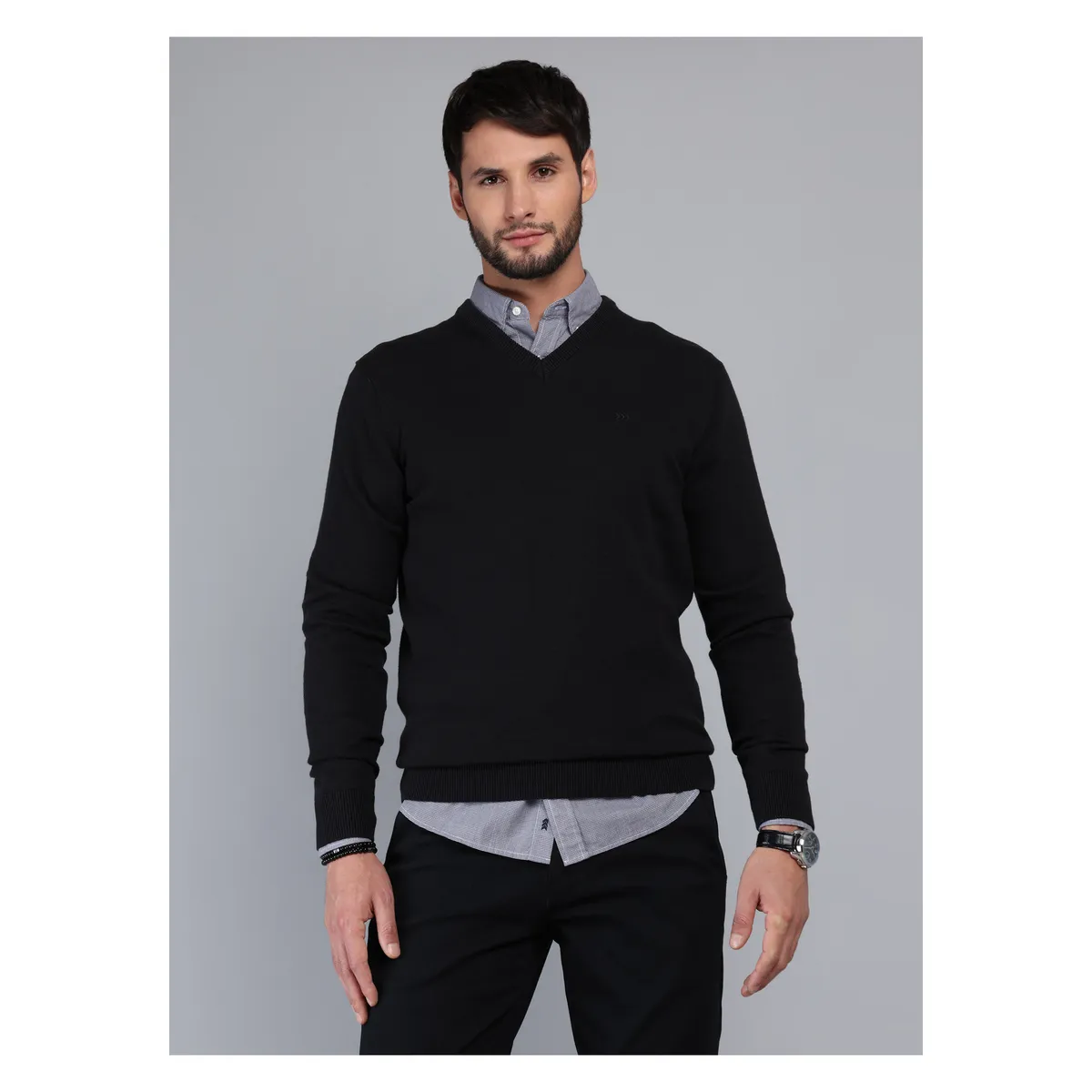 ARROW - Sweater Liso Cuello V Arrow ARROW