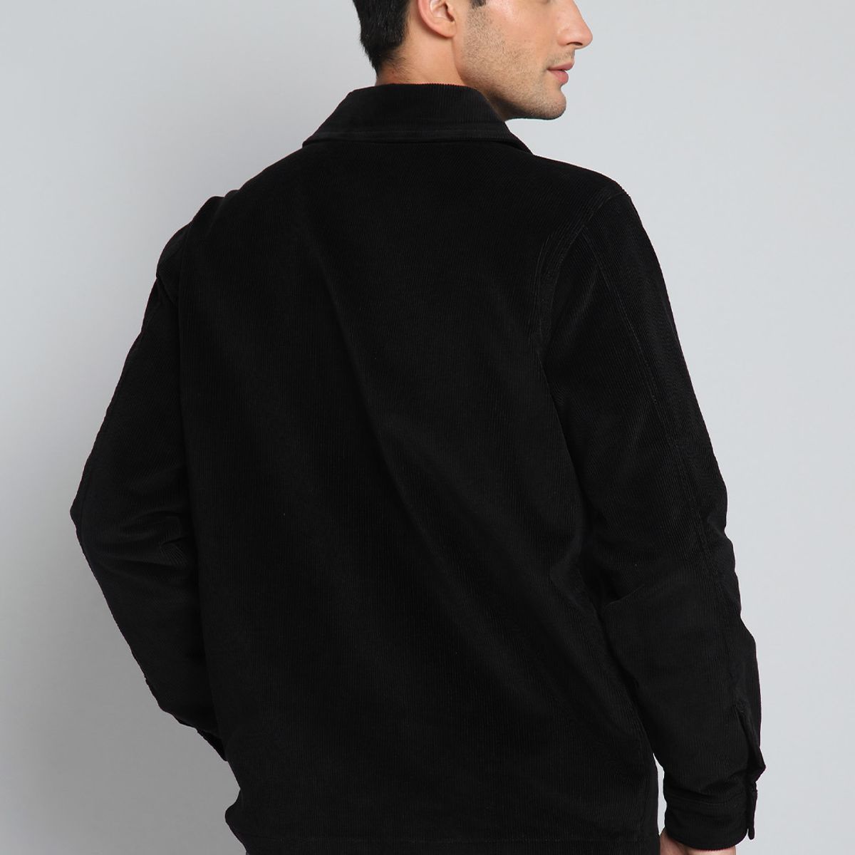 ARROW - Chaqueta Hombre Arrow Cotelé Forrada Estilo Camisa ARROW