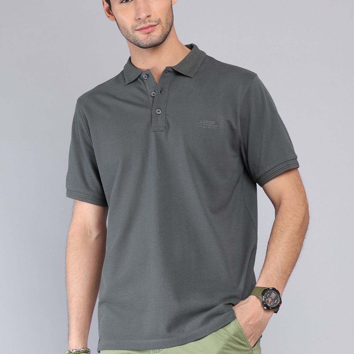 ARROW - Polera Pique Manga Corta Arrow ARROW