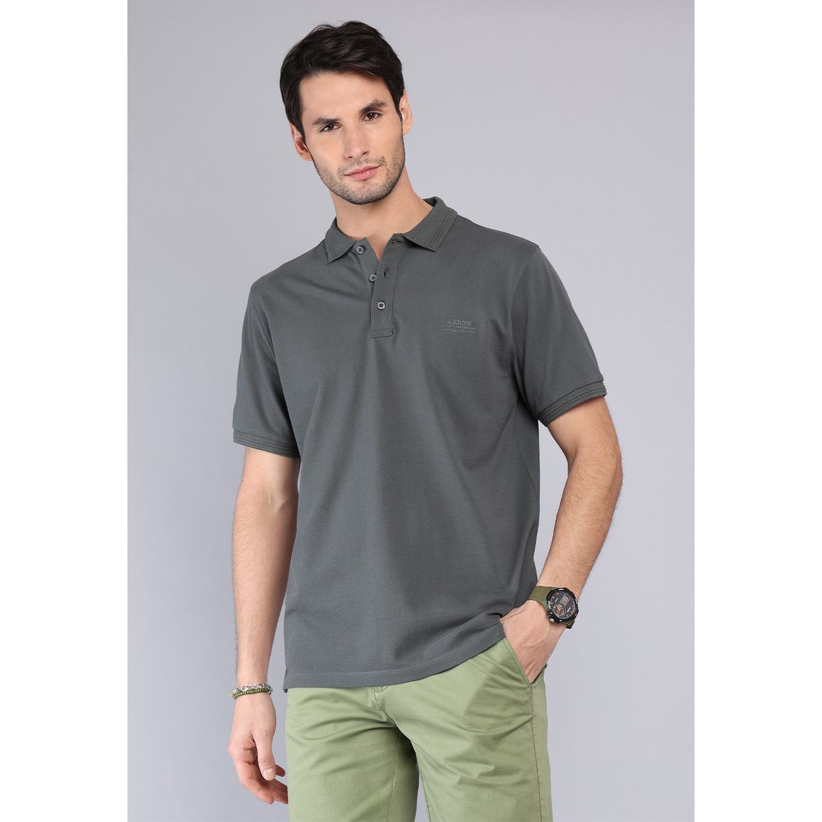 ARROW - Polera Pique Manga Corta Arrow ARROW