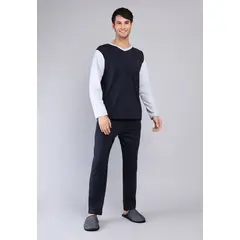 ARROW - Pijama Largo Cuello V