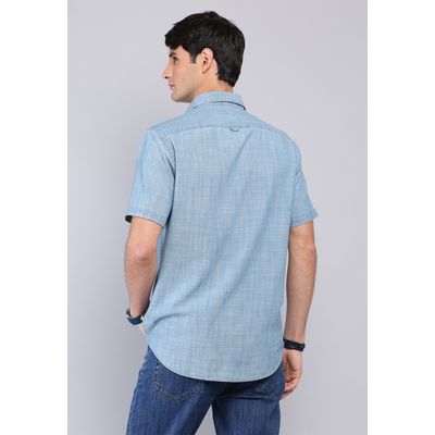 Imagen 2 del producto Camisa Denim Manga Corta