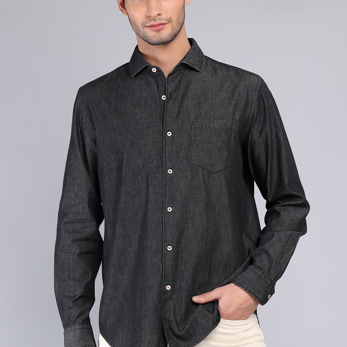 ARROW - Camisa Casual Denim Arrow ARROW