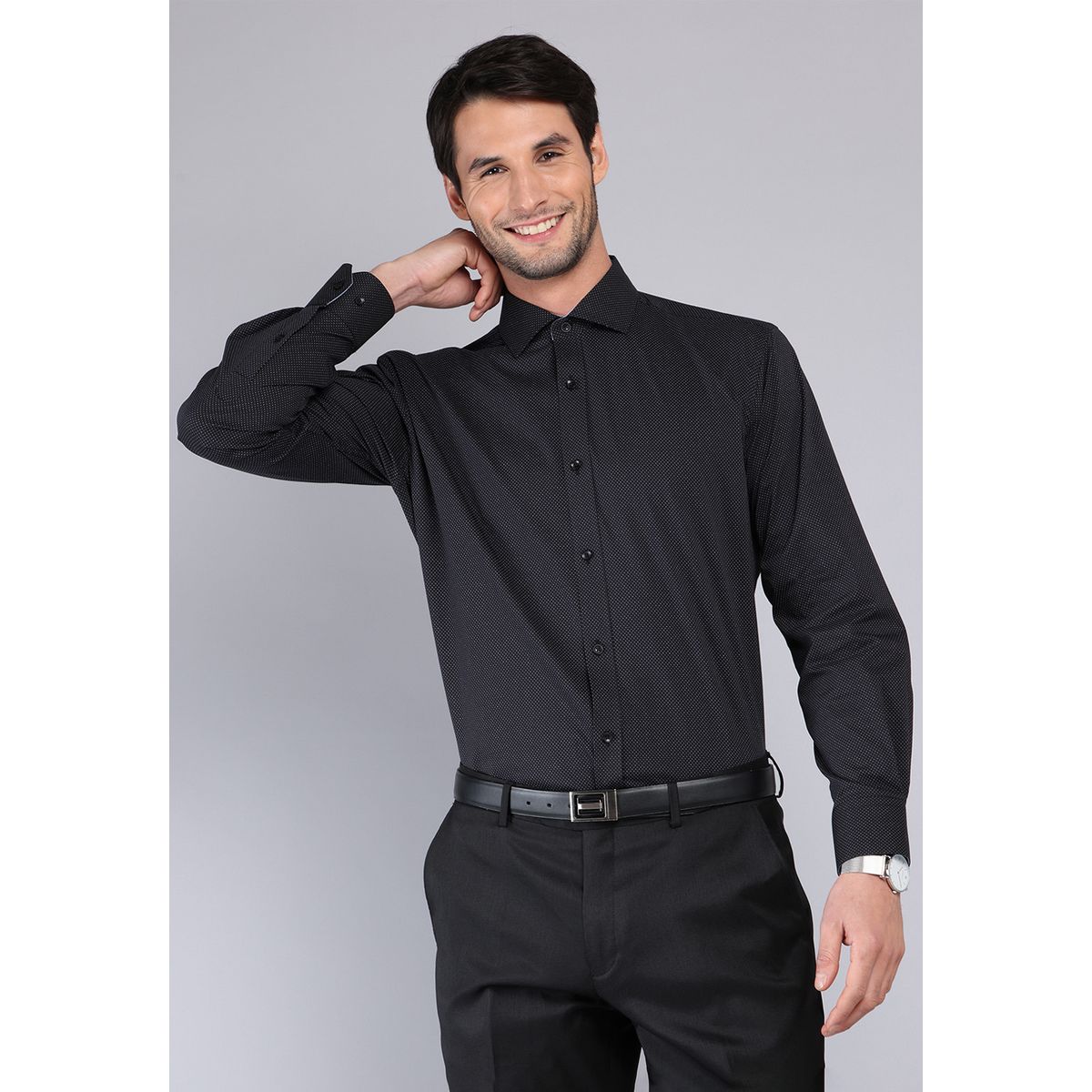 ARROW - Camisa Formal Print Spandex Arrow ARROW