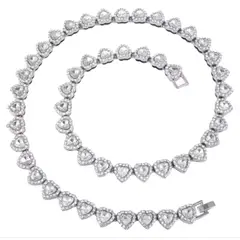 GENERICO - Collar cristales y corazones