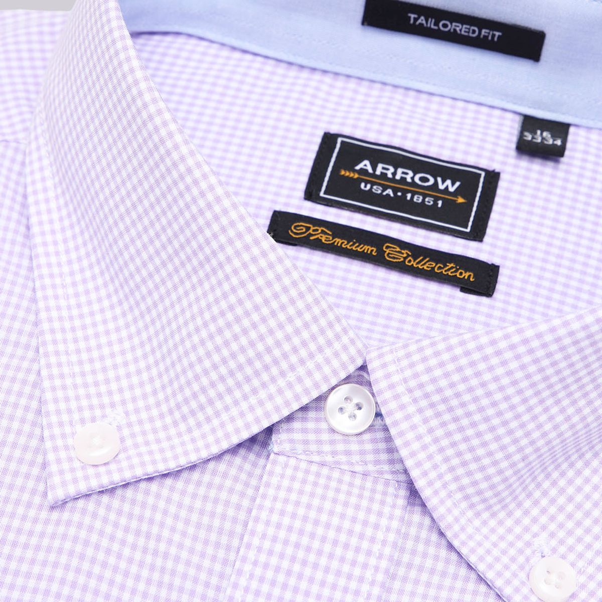 ARROW - Camisa Formal Cuadros Arrow ARROW