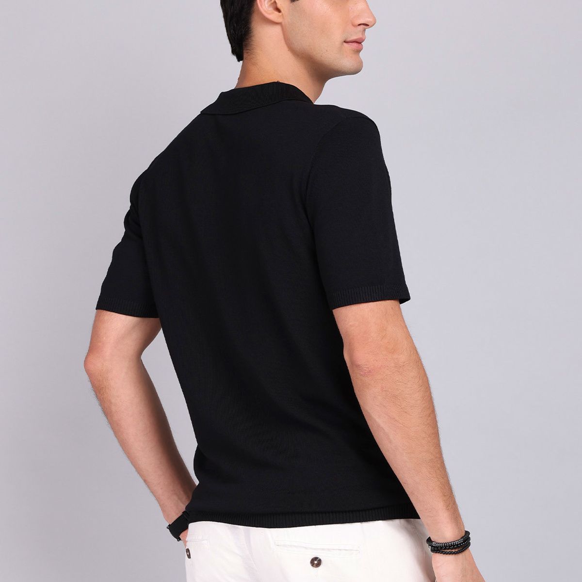 ARROW - Polera Tejida Cuello Con Cierre Arrow ARROW