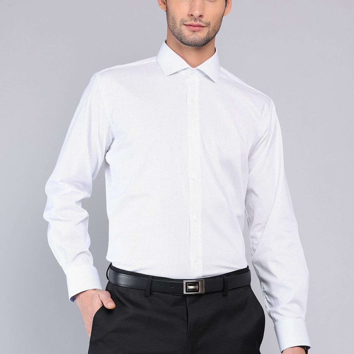 ARROW - Camisa Formal Print Spandex Arrow ARROW