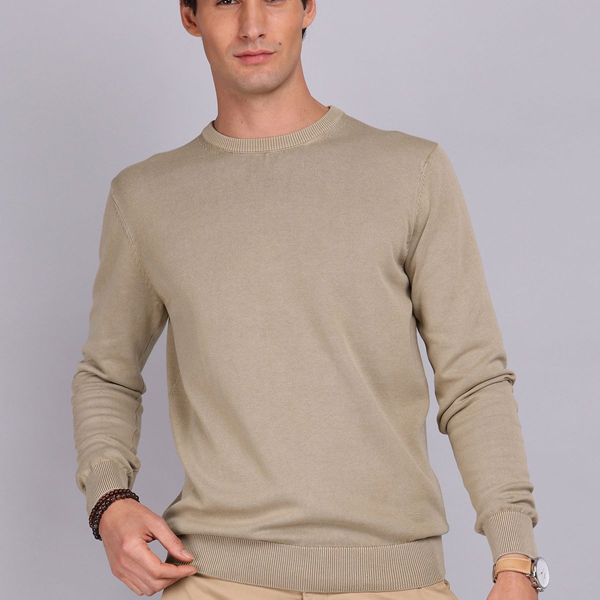 ARROW - Sweater Stone Wash Cuello Redondo Arrow ARROW