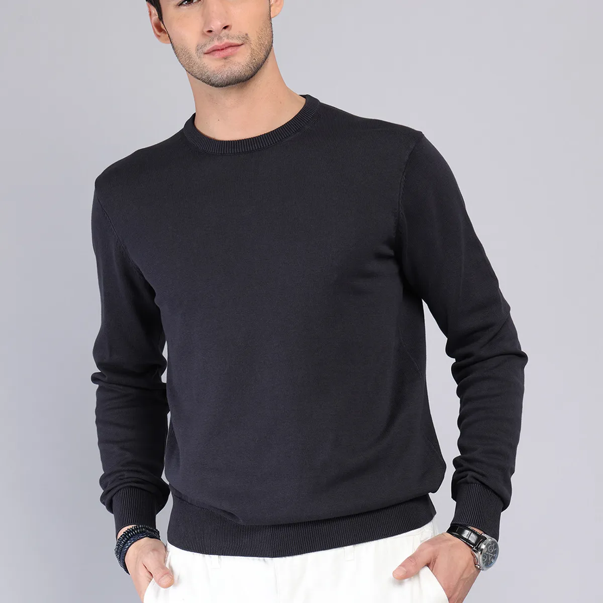 ARROW - Sweater Stone Wash Cuello Redondo Arrow ARROW