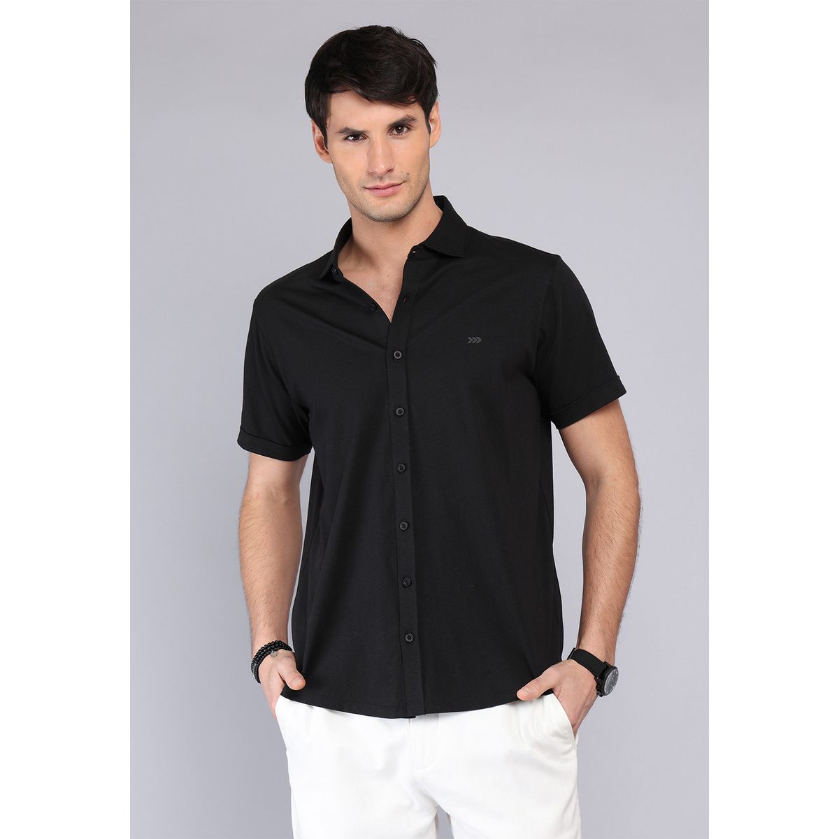 ARROW - Polera Lisa Abotonada Arrow ARROW