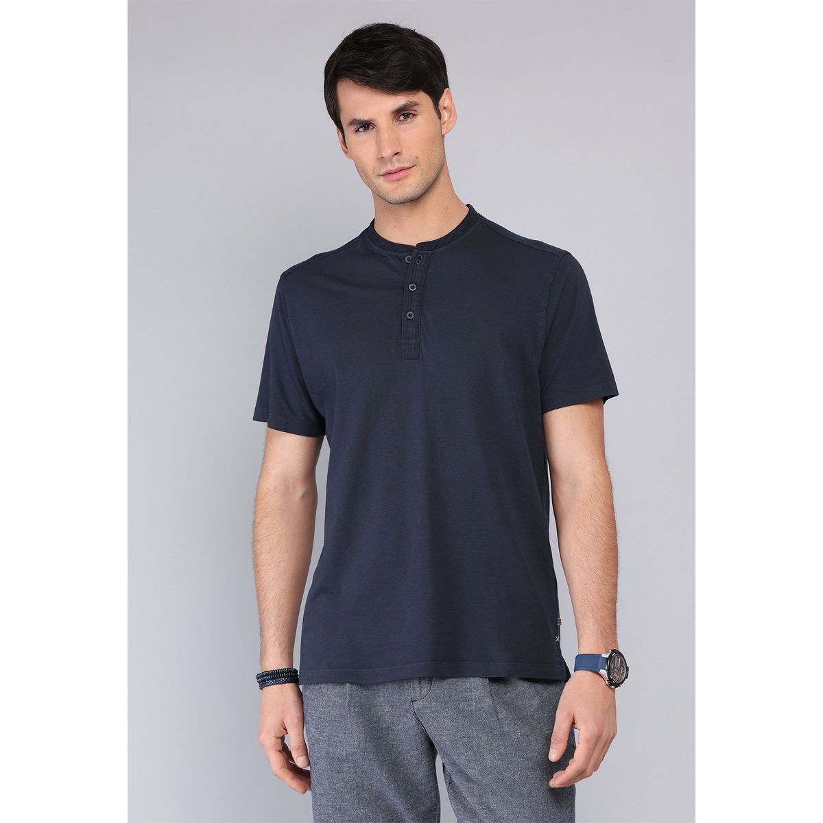 ARROW - Polera Cuello Redondo Stone Wash Arrow ARROW