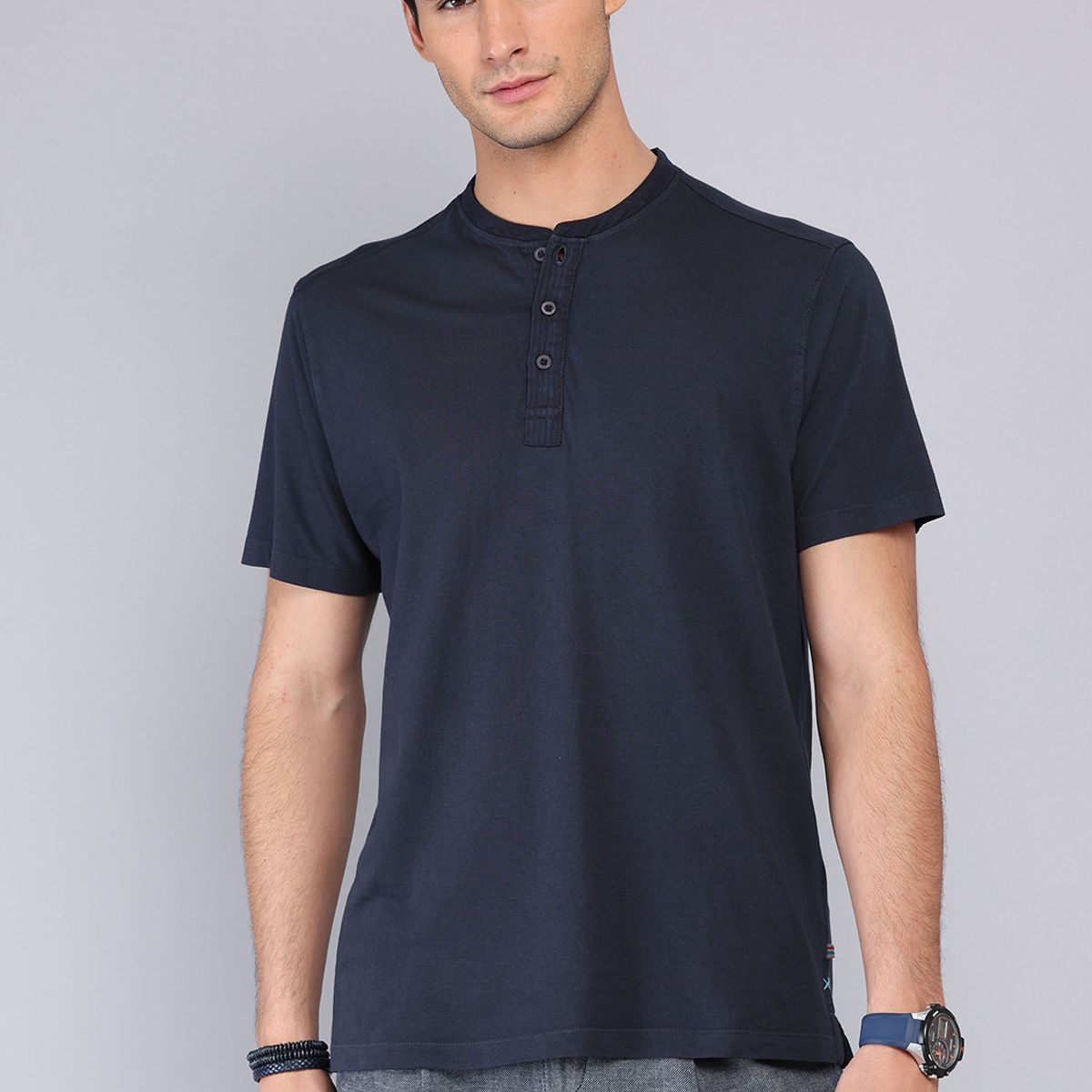 ARROW - Polera Cuello Redondo Stone Wash Arrow ARROW