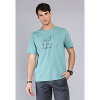 Polera Cuello Redondo Estampada