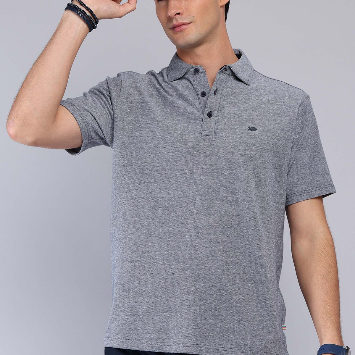 ARROW - Polera Melange Manga Corta Arrow ARROW