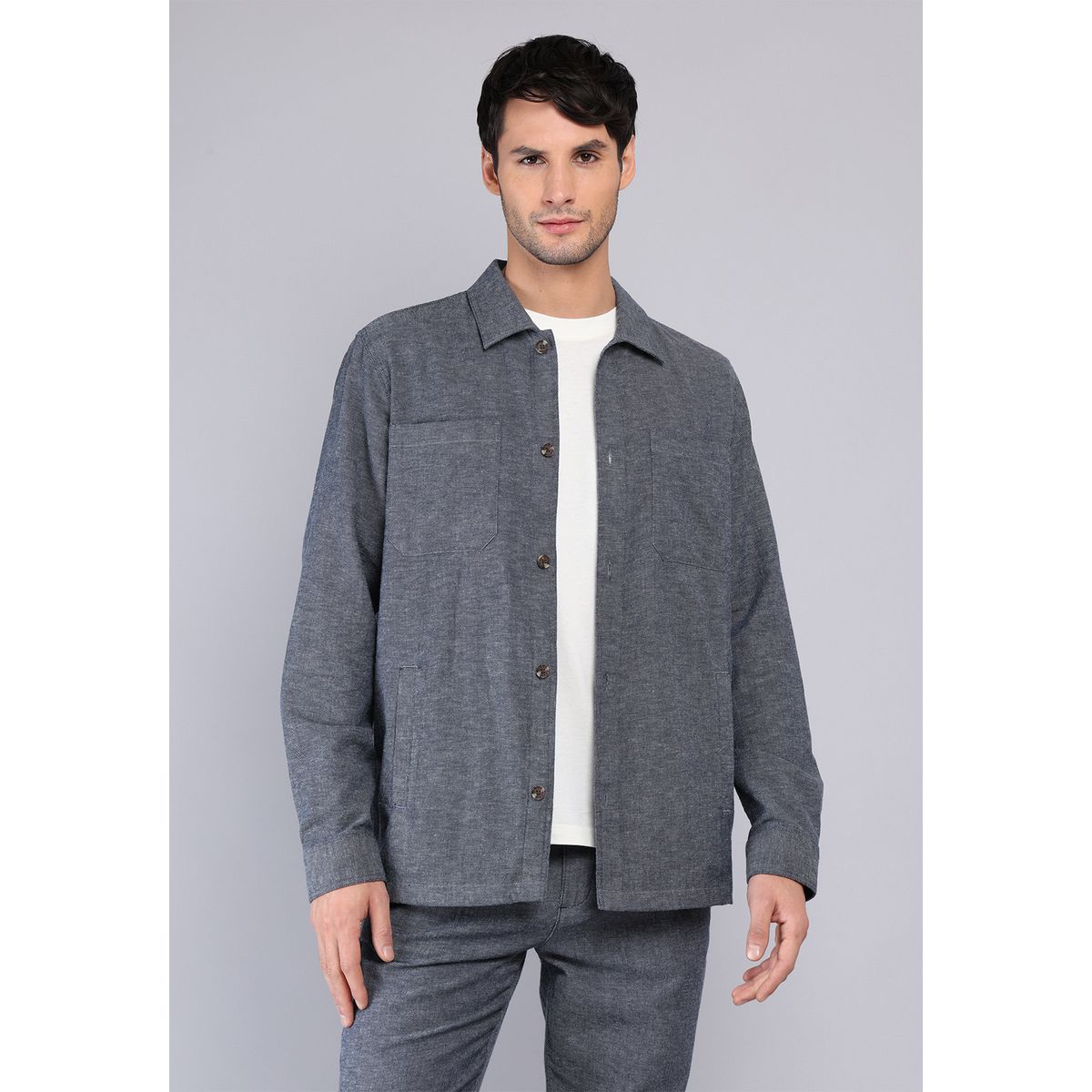 ARROW - Sobrecamisa De Algodón y Lino Arrow ARROW