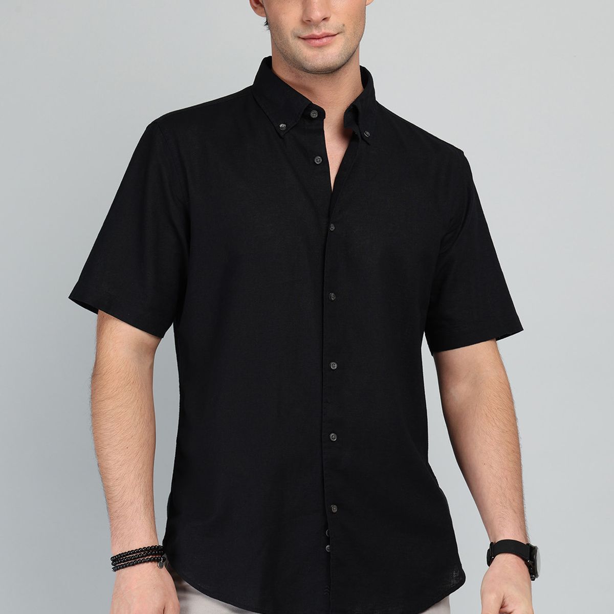 ARROW - Camisa De Lino y Algodón Arrow ARROW