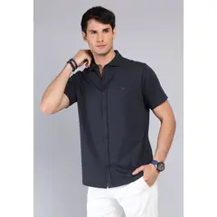 ARROW - Polera Lisa Abotonada