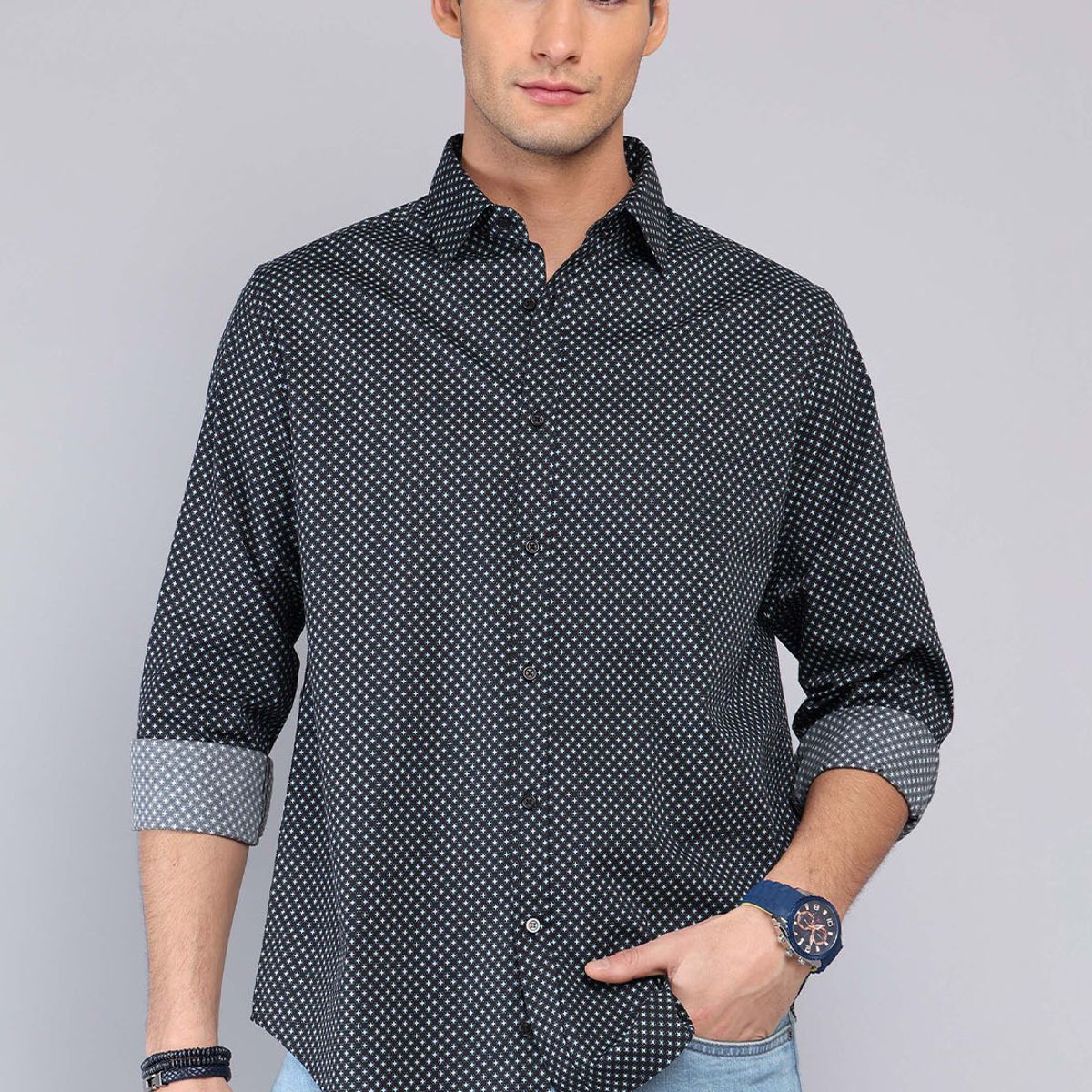 ARROW - Camisa Print Spandex Arrow ARROW