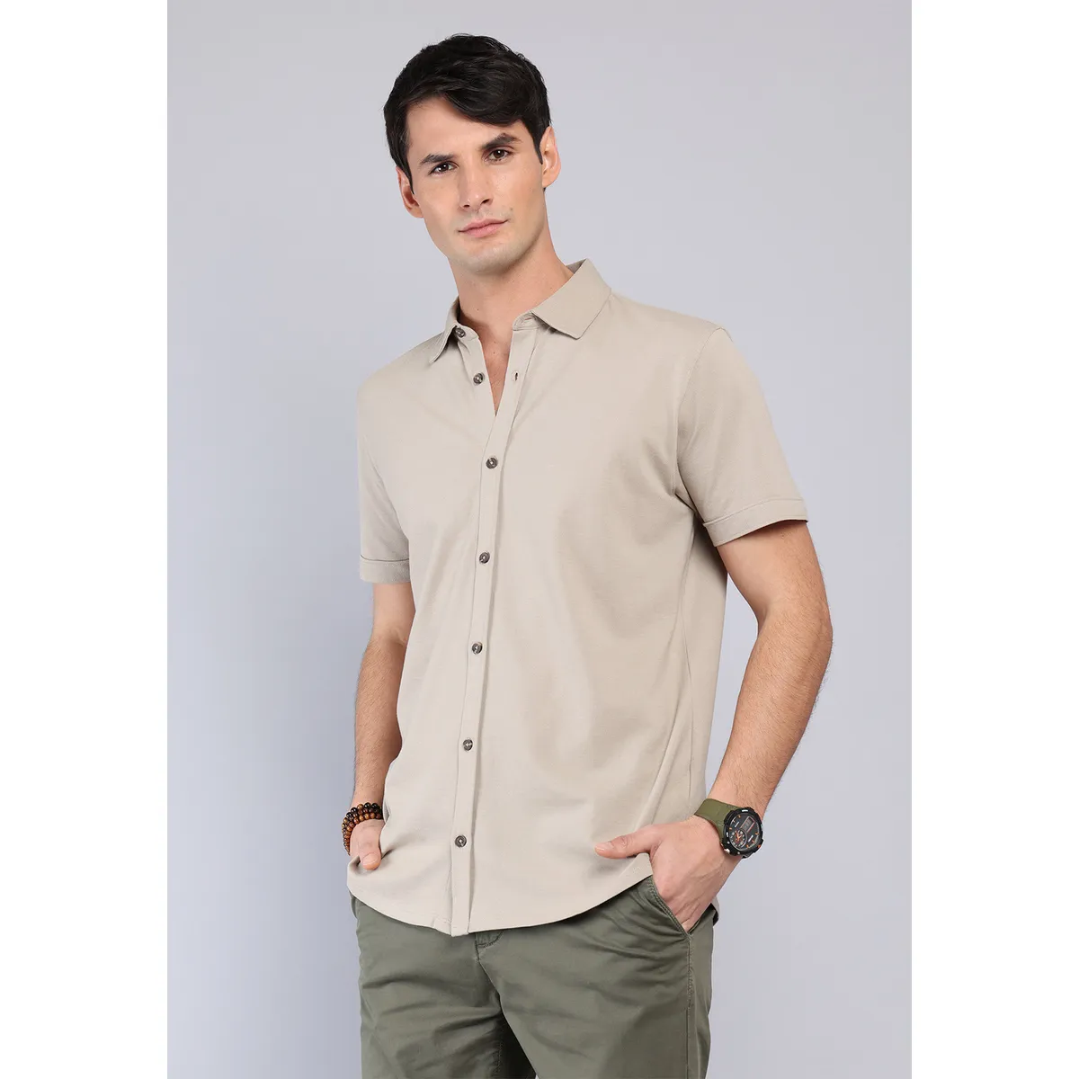 ARROW - Polera Abotonada Spandex Arrow ARROW