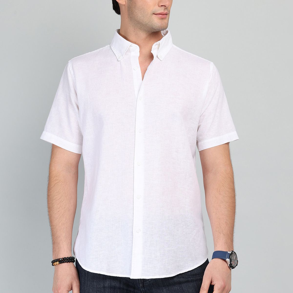 ARROW - Camisa De Lino y Algodón Arrow ARROW