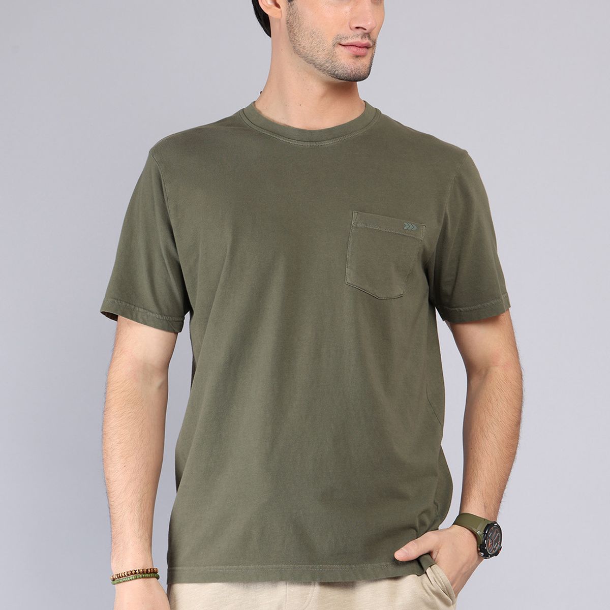 ARROW - Polera Cuello Redondo Stone Wash Arrow ARROW