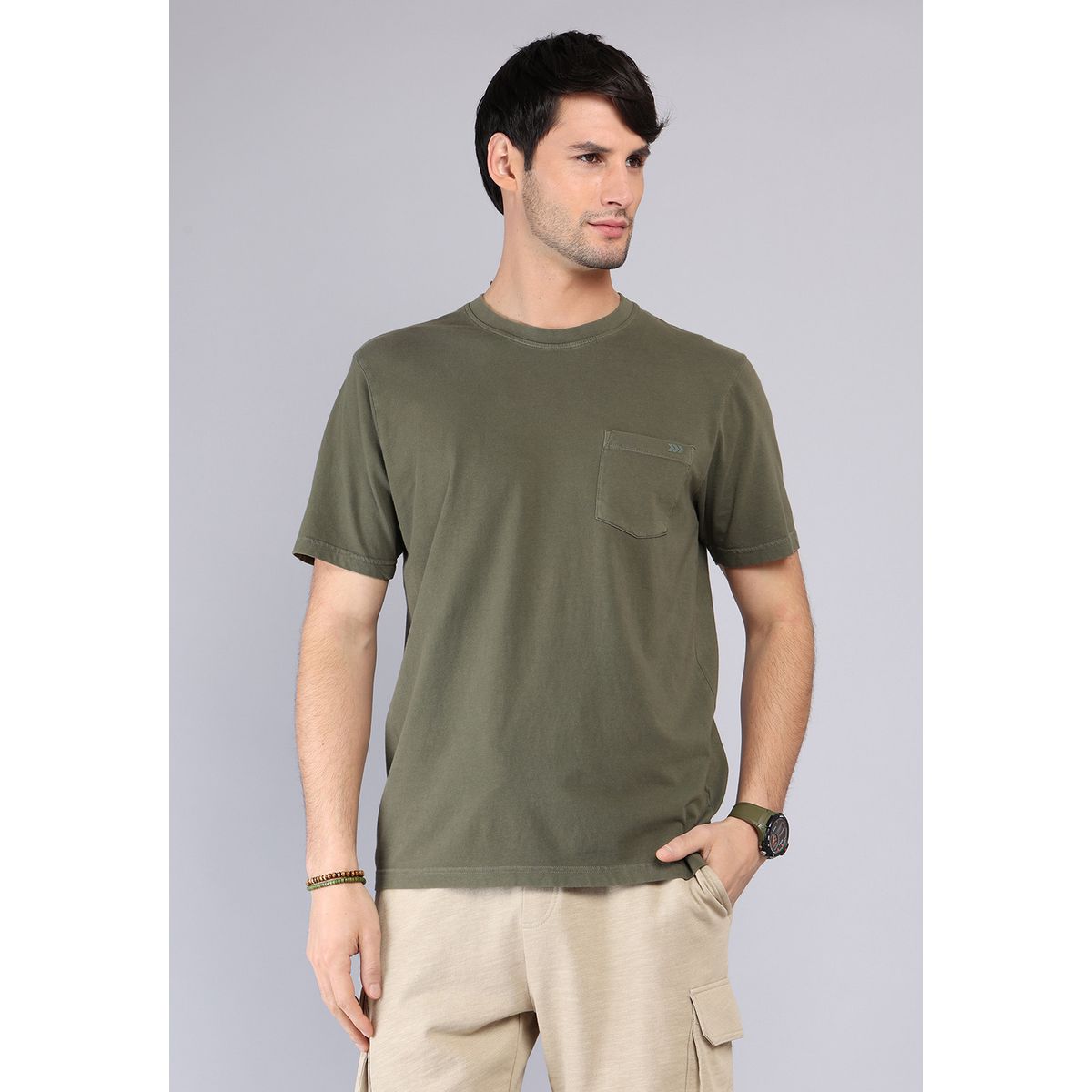 ARROW - Polera Cuello Redondo Stone Wash Arrow ARROW