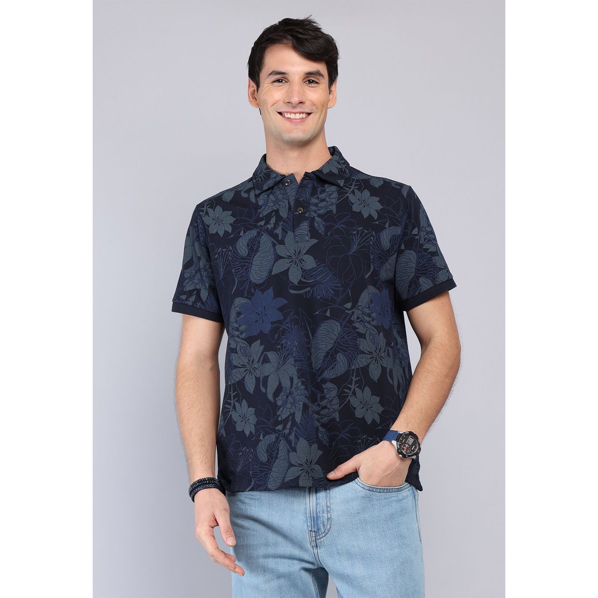 ARROW - Polera Pique Print Arrow ARROW