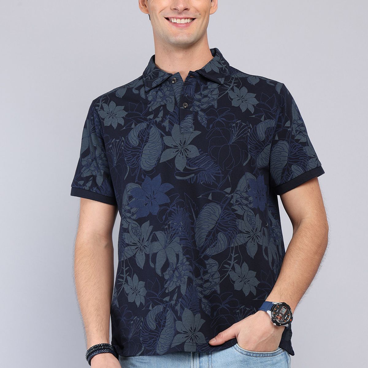 ARROW - Polera Pique Print Arrow ARROW