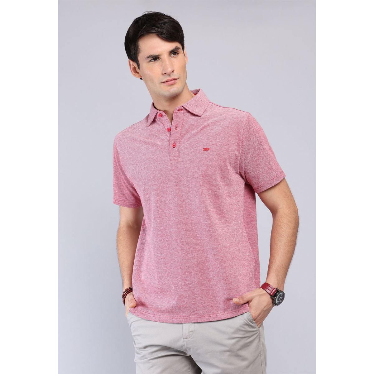 ARROW - Polera Melange Manga Corta Arrow ARROW