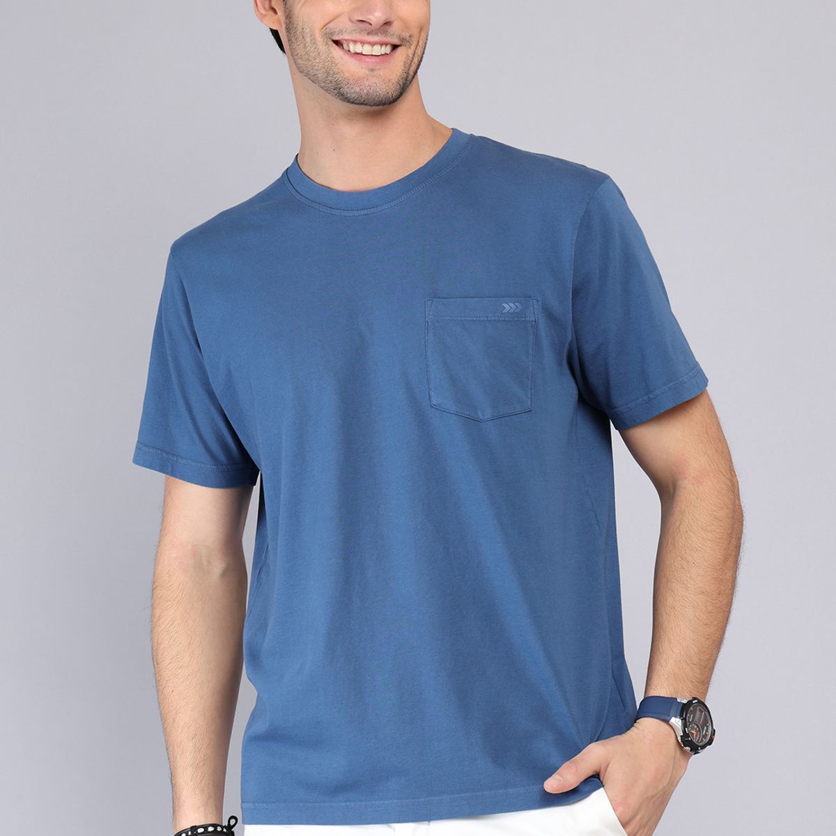 ARROW - Polera Cuello Redondo Stone Wash Arrow ARROW