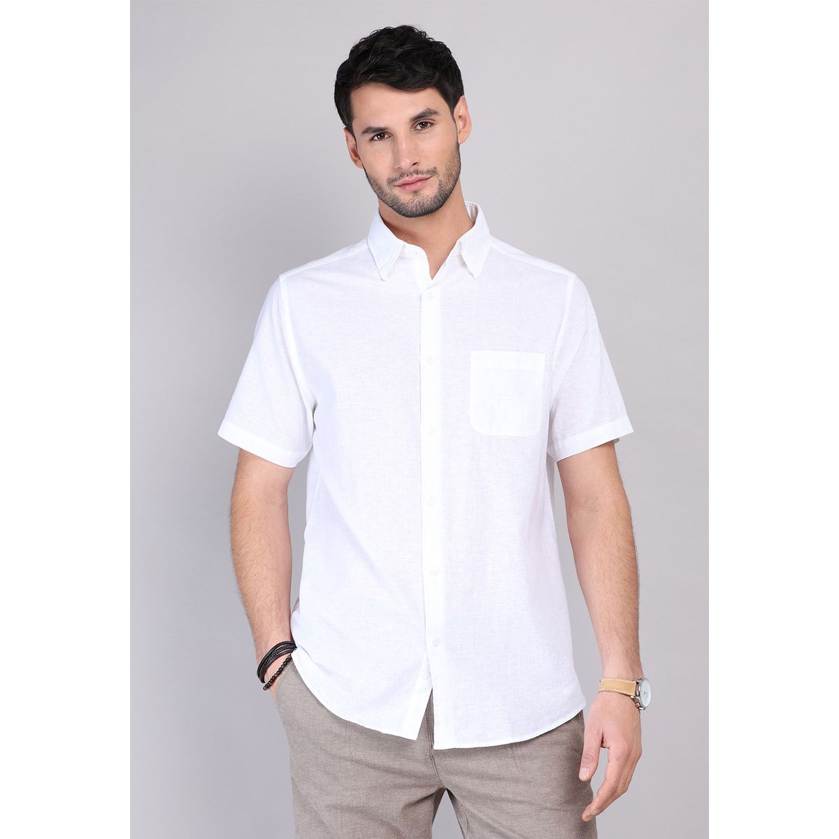 ARROW - Camisa Lino Algodón Arrow ARROW
