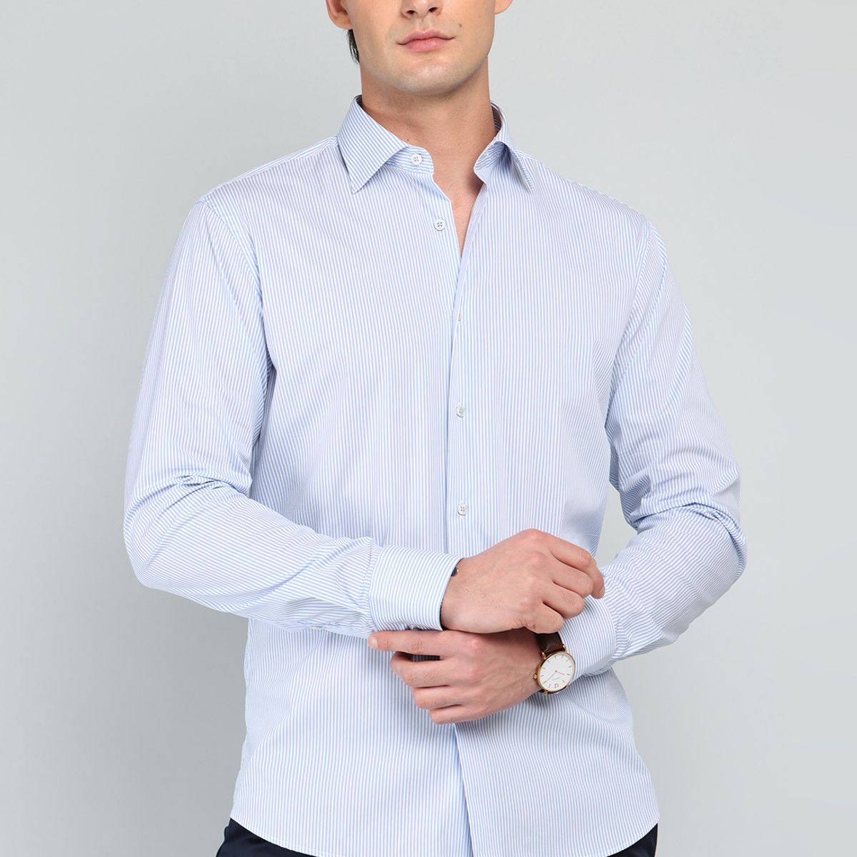 ARROW - Camisa A Rayas Spandex Arrow ARROW