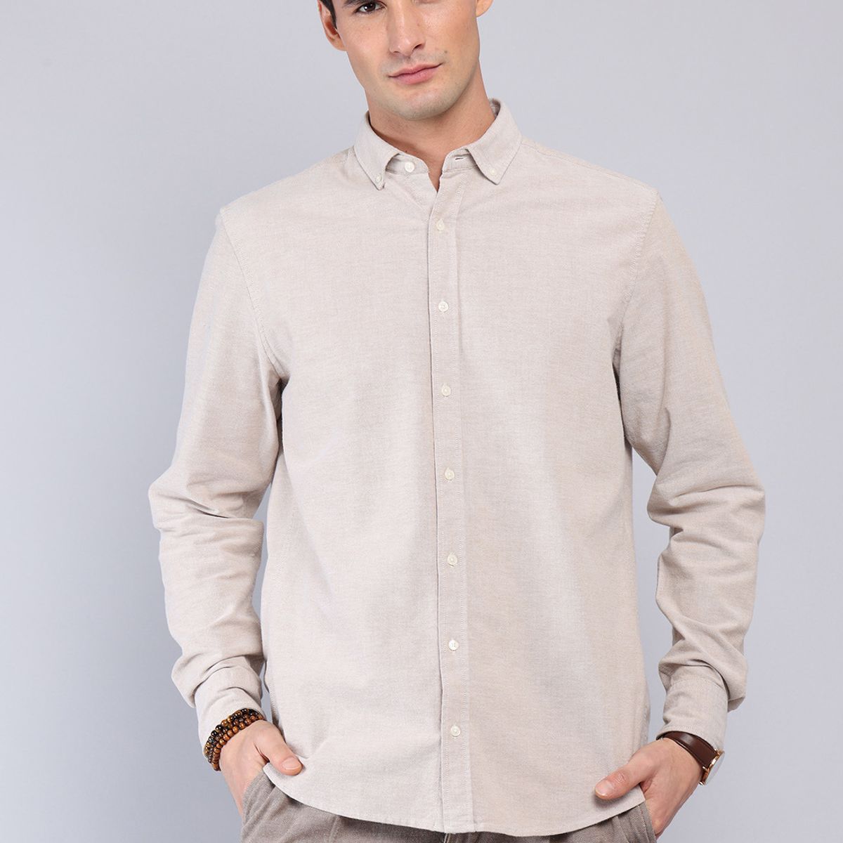 ARROW - Camisa Oxford Spandex Arrow ARROW