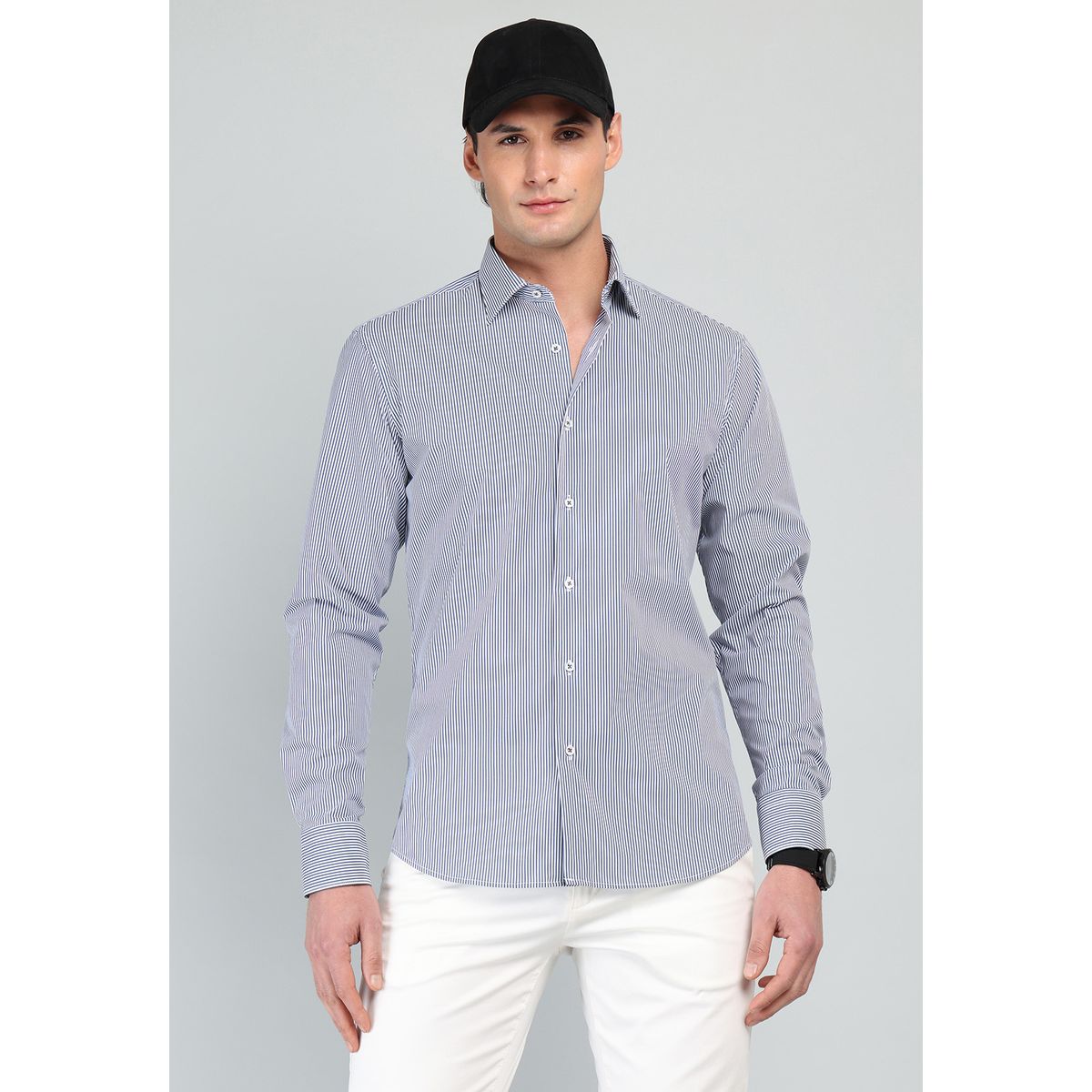 ARROW - Camisa A Rayas Spandex Arrow ARROW