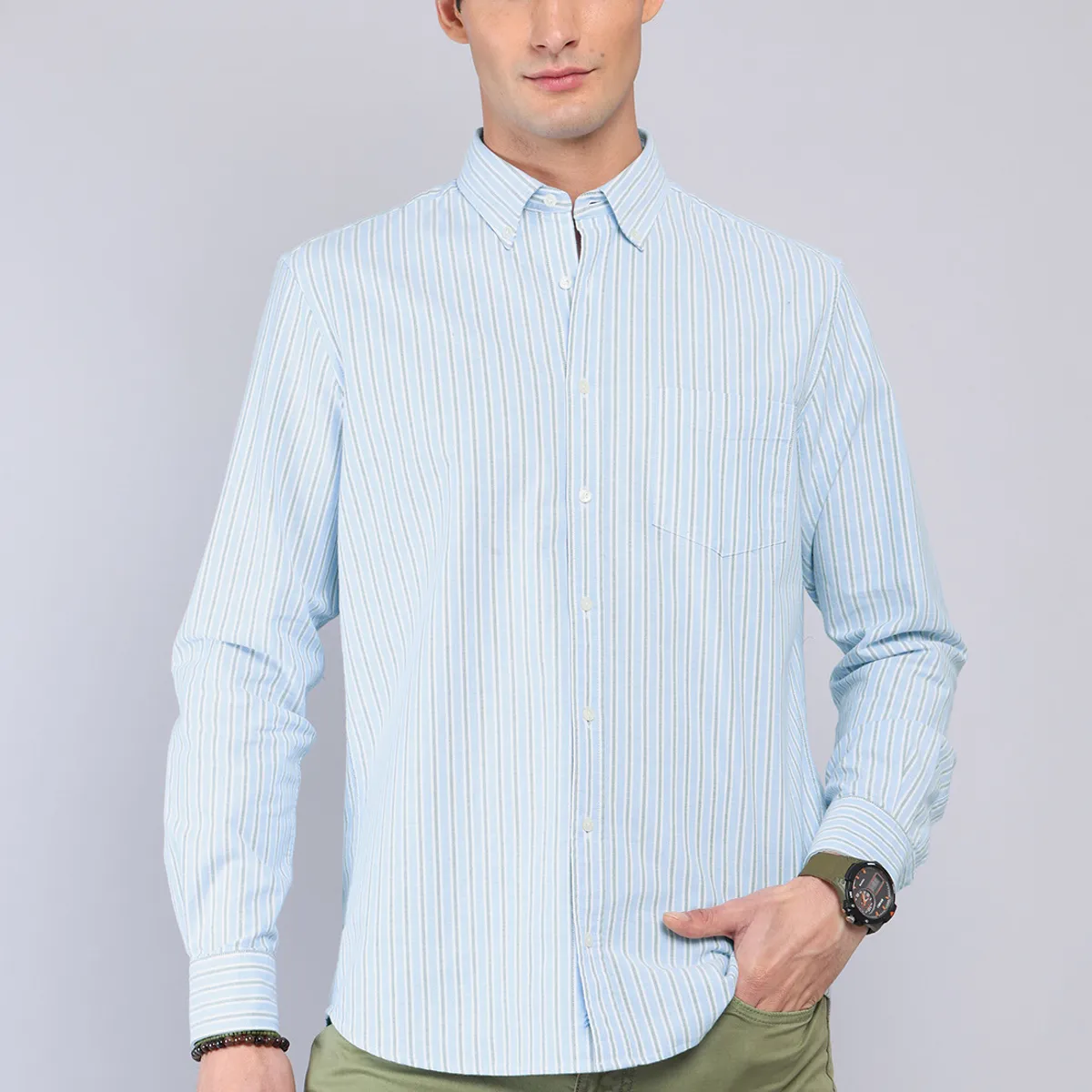 ARROW - Camisa Oxford Spandex Arrow ARROW