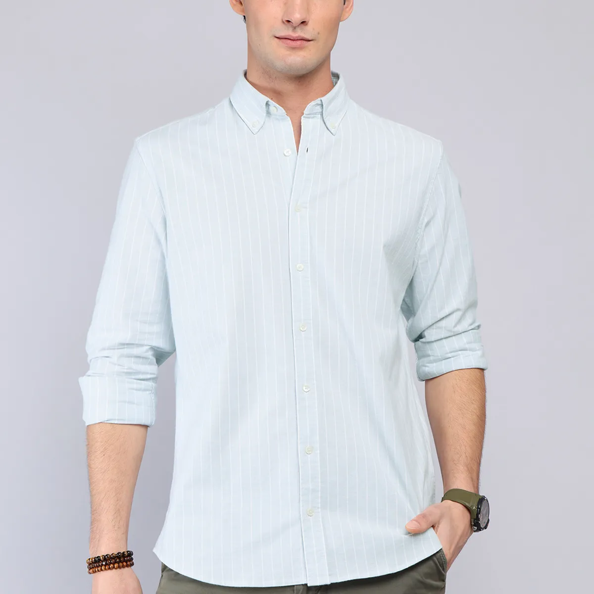ARROW - Camisa Oxford Spandex Arrow ARROW