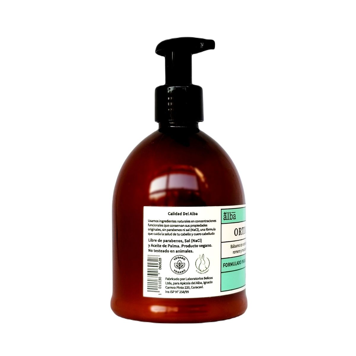 ALBA - Bálsamo Anticaída Ortiga Romero 300ml Vegano - Del Alba
