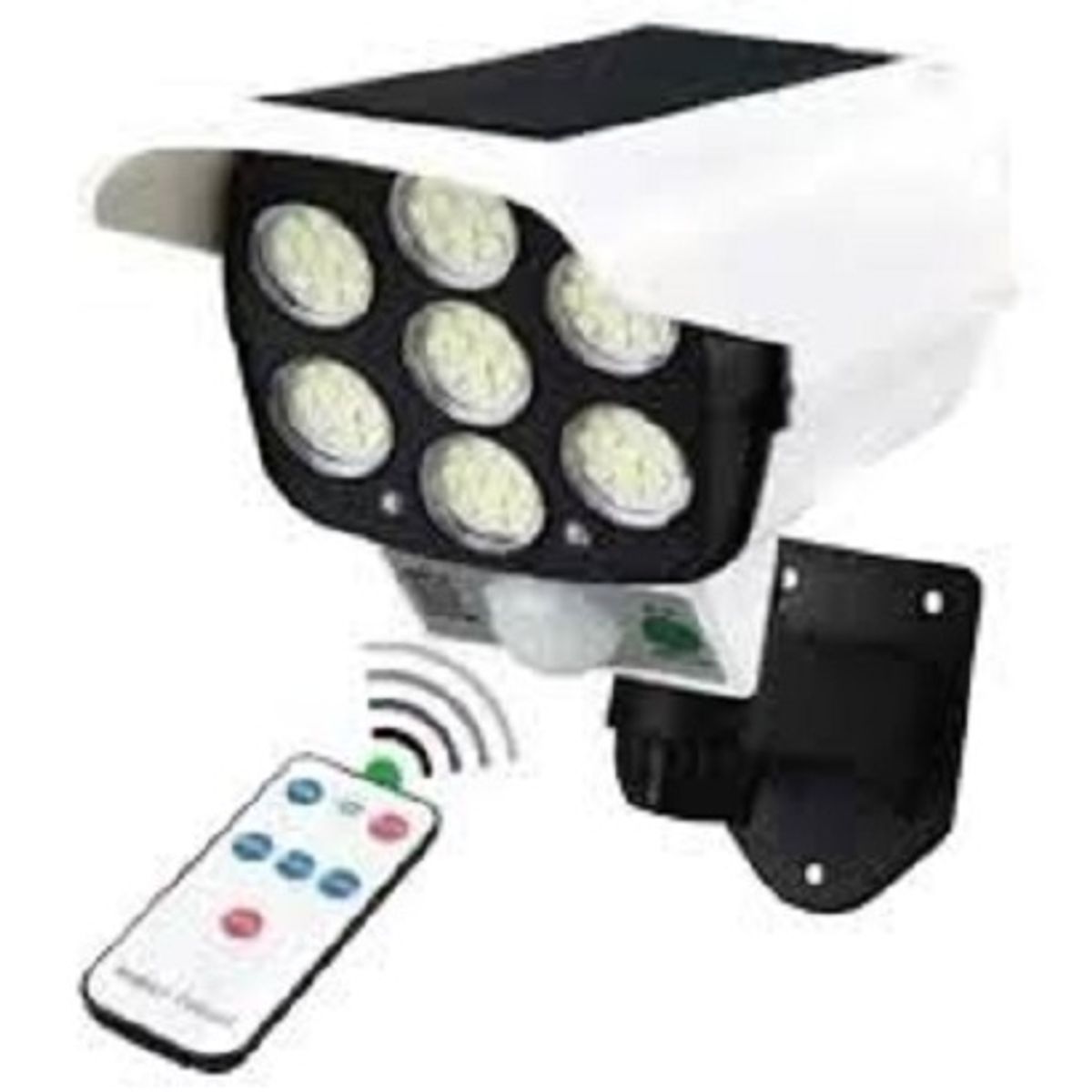 GENERICO - Foco Solar Tipo Cámara Ip 66