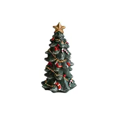 HEY SANTA - / Árbol Navideño de Resina 14 cm