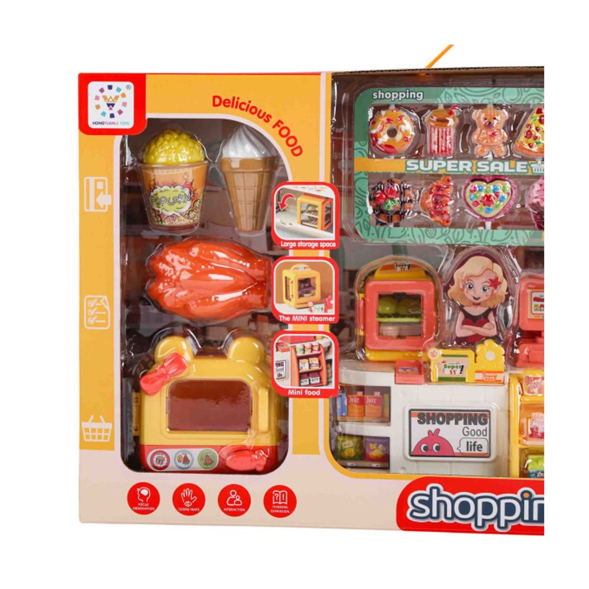GENERICO - Juego Playset De Supermercado Para Niños
