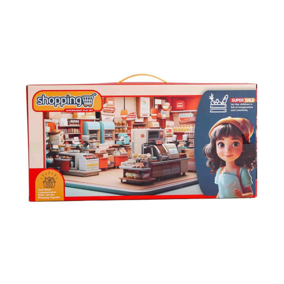 GENERICO - Juguete Supermercado Playset Para Niños