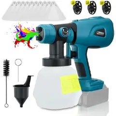 MOVI - PISTOLA PARA PINTAR ELÉCTRICA CON BATERÍA Y CARGADOR