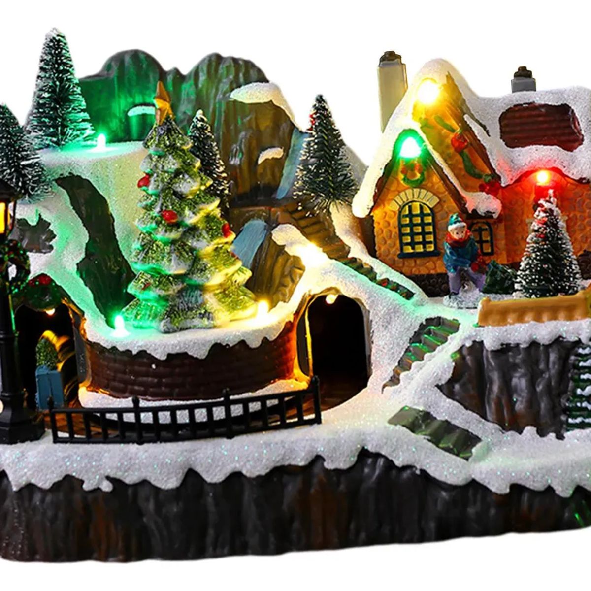 MOVI - ADORNO NAVIDEÑO MUSICAL CON LUZ Y MOVIMIENTO